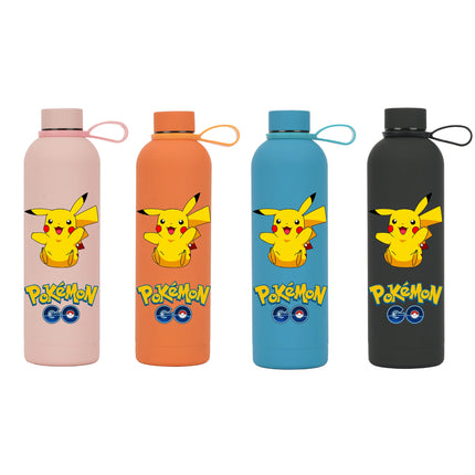 500ML Pokemon Pikachu Charizard Bulbasaur Thermos Bottle Vacuum Flasks Small Diameter Keep Cold and Hot Sports Water Bottles