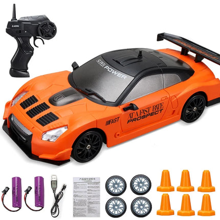 Remote Control 2.4G High Speed Drift Rc Car 4WD AE86 Model GTR Vehicle Car RC Toy Racing Cars Toy for Children Birthday Gift
