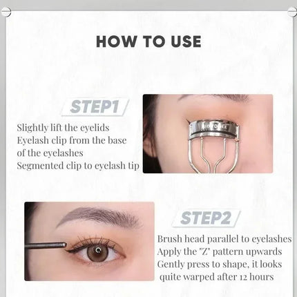 Judydoll Mascara Lash Lengthening Curling Thick Mascara Non-smudg Natural Waterproof Quick Dry Long Lasting Eye Makeup Cosmetics