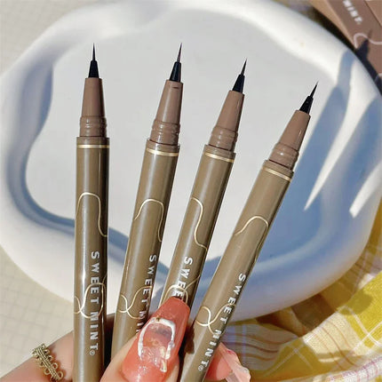 Liquid Eyebrow Pencil Waterproof Eyebrow Pen 0.005MM Ultra Thin Head Eyebrow Pen Sweatproof Eye Eyebrown Eyebrow Enhancers