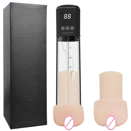 Fully Automatic Penis Exercise Airplane Cup Male Sucking Vibration Masturbation Exercise Device Adult Supplies Training Device