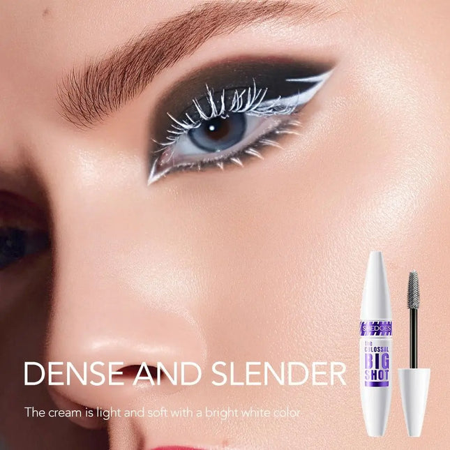 New White Eyelash Primer Waterproof Eye Makeup Tool 15ml Eyelash Base Cream Thicken Anti-Smudge Mascara Cosmetic