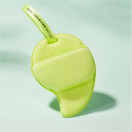 GECOMO Soft Thickened Facial Cleansing Puff Foaming Sponge for Deep Cleaning Gentle Face Wash Sponge