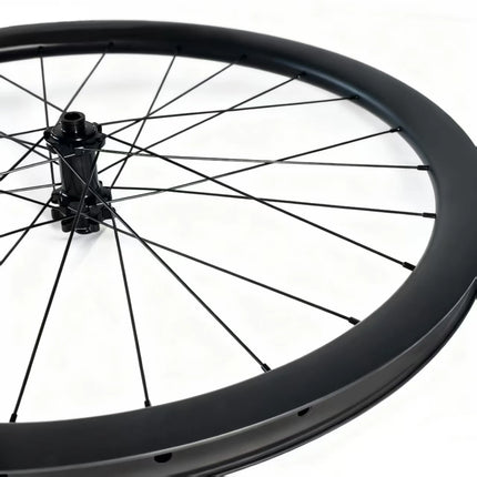 Gravel Wheelset 700c Carbon Road Wheels Clincher Disc 38/45/50mm Depth 28mm Width 36T Ratchet Center Lock UD Matte for Road Bike
