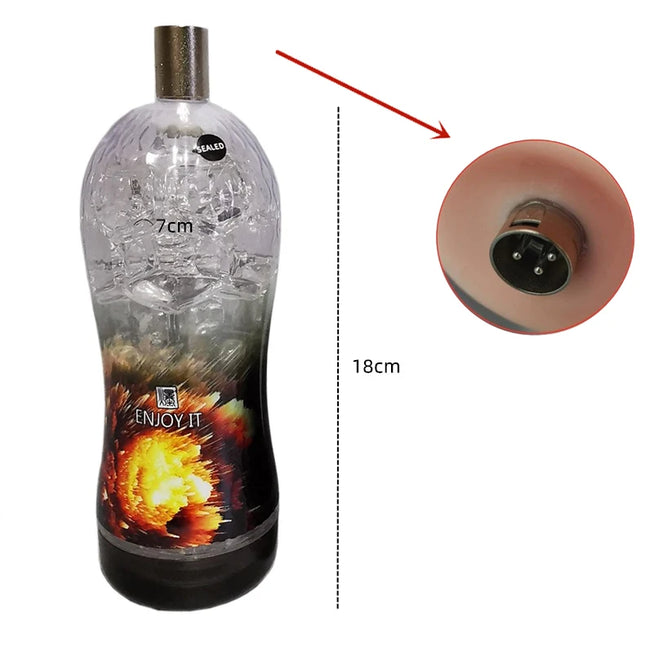 Soft Male Masturbator Cup Pussy Sex Toys for Men Vagina Adult Endurance Exercise Vacuum Pocket Cup Sex Machine Attachment