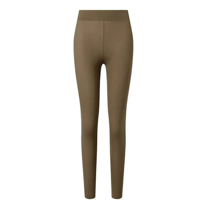 2 Pieces Seamless Thermal Underwear Set Women Long Sleeve Bottoming Top Long Johns Highly Elastic Autumn Winter Warm Thermal Set