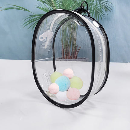 2023 Plush Doll Storage Pouch Transparent Mystery Box Storage Fashion Thicken Keychain Bag Classic Cute Doll Bag Keychain Wallet