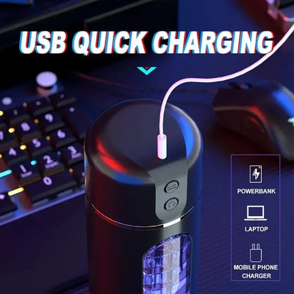 Intelligent Voice Automatic Male Sucking Masturbator Vibration Blowjob Machine Cup Sex Toys Adult for Men Masturbate Supplies 18