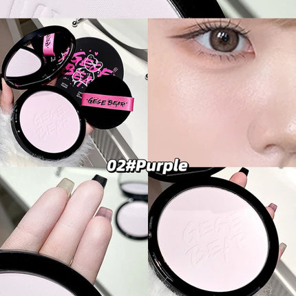 Gege Bear Setting Powder - 20g, Extra Large Size, Oil Control, Transparent, Ideal for Daily Use