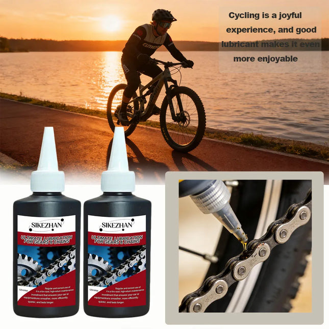 125ml Bicycle Chain Lube Dry Oil Ultimate Lubrication For MTB Road Bike Gears Flywheel Smooth Quiet Long Lasting Maintenance