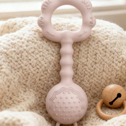 Silicone Rattle Teether / Hochet Mordant Silicone