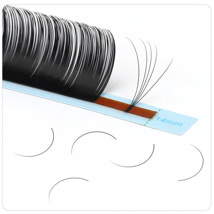 AGUUD Eyelash Extensions J B C Curl 0.03/0.05/0.07/0.10/0.15/0.20 Premium Lower Lash Under Bottom Cashmere Volume Classic Lashes