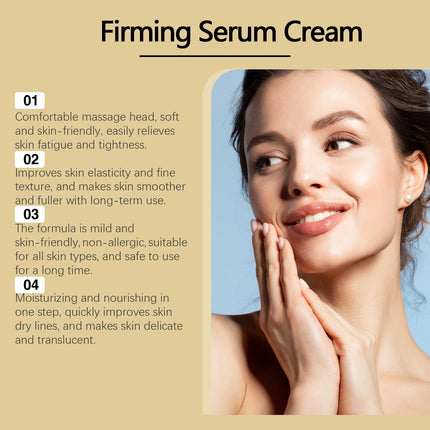 Ah-8 Firming Lifting Neck Cream Moisturizing Neck Lotion Roller For Crepey Skin Nourishing Smooth Fine Lines Serum Care Cosmetic