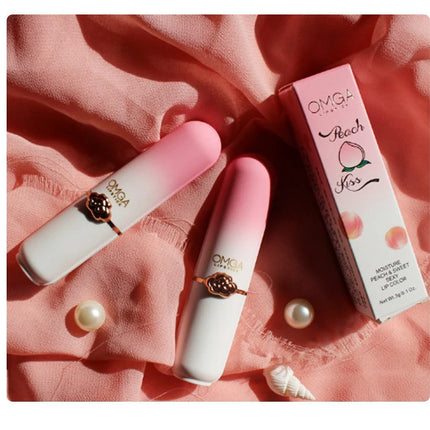 Peach Color Change Lipstick Non-Stick Cup Jelly Lipstick Moisturizing Moisturizing Color Change Lip Balm Warm Change Lip Balm