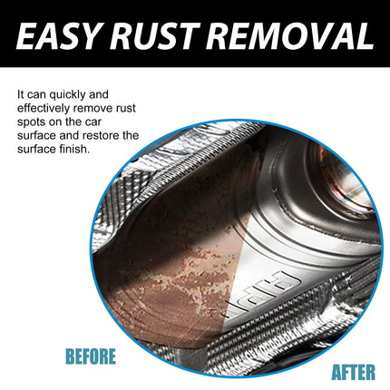 Clean Metal Iron Prowder Quickly Auto Exhaust Pipe Rust Derusting Spray Stain Removal Agent