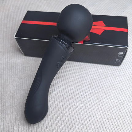 Dual motor Massager Vibration 10 Modes Silicone material Multiuse Vibrator Anal Plug Sex Toy For Women G-spot Stimulator