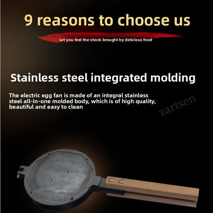Commercial Electric Egg Bubble Waffle Maker Machine Hong Kong Eggettes Waffle Iron Cake Oven Bubble Waffle Machine