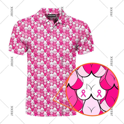 Sexy Full Print Humor Polo Shirt Men Hip Hop Street Personality Short Sleeve Button Golf Shirts Summer Carnival Party Funny Top