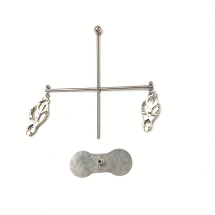 Stainless Steel Bilateral Rotatable Adjustable Height Nipple Clamps– Erotic BDSM Adult Toy for Women, Couples' Restraint Tool