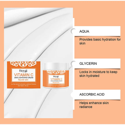 Orange Enzyme Exfoliating Gel Gentle Clean Pore Exfoliator Mild Remove Dead Skin Smooth Texture Hydrate Brighten Vitamin C Cream