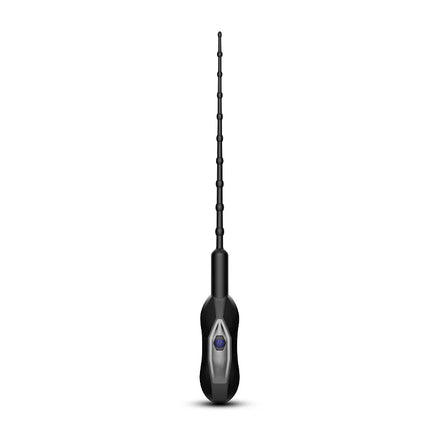 Electric Vibration Silicone Urethral Massager, Adult Male Penis Exercise Stimulation, Bead/Smooth Type