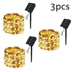 3Pcs Warm / 7M 50LED
