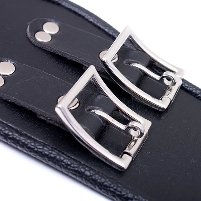 Exotic Accessories of Slave Role Play Leather Restraints Fetish Collar for Adults Sex Games Bdsm Bondage Traction Flirting