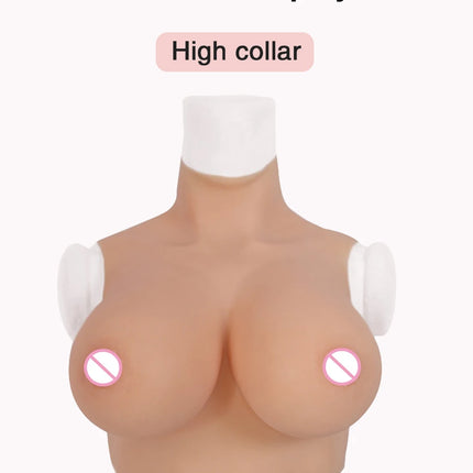 Silicone Breast Forms Realistic Fake chest Tits U-CHARMMORE  Enhancer Crossdresser Drag Queen Shemale Transgender Crossdressing