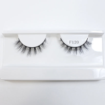 Natural Mink Lashes High Quality Fashion Classic Soft Full Strip Lashes Makeup 12mm Short Mink Eyelashes