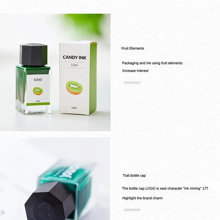Tramol 26 Colors 18ml Various Colors Ink Glass Bottled Ink Fountain Pens Ink Cartridge School Office Supplies Stationery
