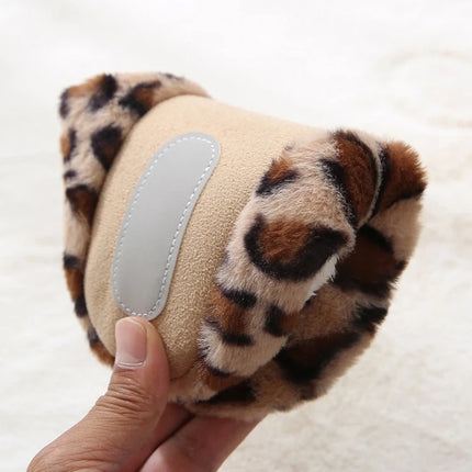 Women Indoor Slippers Warm Plush Home Slipper Autumn Winter Shoes Woman House Flat Floor Soft Silent Slides for Bedroom