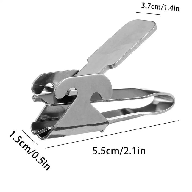 Sunflower Seed Peeler Stainless Steel Sunflower Seed Cracking Clip Multifunctional Nut Sheller Heavy Duty Wide Jaw Nut