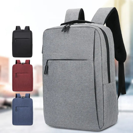 Trendy Men's Minimalist Backpack Versatile Backpack Large Capacity School Student Backpack Rucksack Computer Travel Bag Unisex