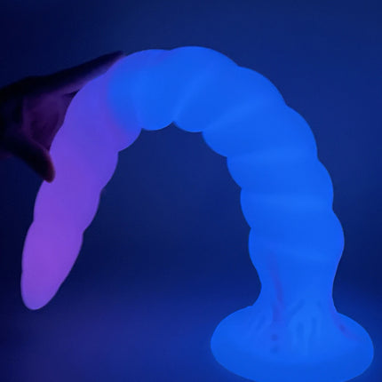 Luminous Anal Sex Toys Long Anal Plug Dildos Huge Butt Plugs for Women Men G Spot Prostate Massager Gay Anus Dilator Masturbator