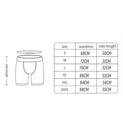 Large Pocket Modal Boxer Shorts Men's Solid Color Bullet Separation Shorts Sports Boxer Boxer Pants With Super Large Space