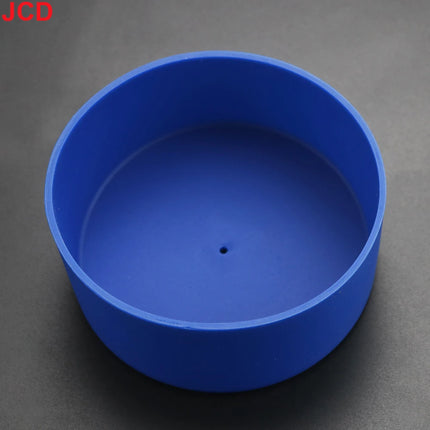 JCD 1pc 9cm For Better Life Soft Silicone Cup Bottom Sheath Protector Sleeve For Glass Water Tea Bottle Anti Damage Accessories