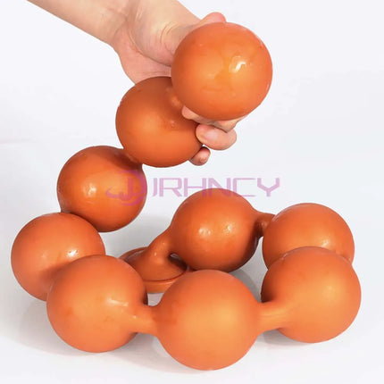 Egg Anal Beads New Long Anal Plug Silicone Butt Plug Sex Toys For Women Men Gay Vaginal Anal Balls Prostate Massage Sex Shop