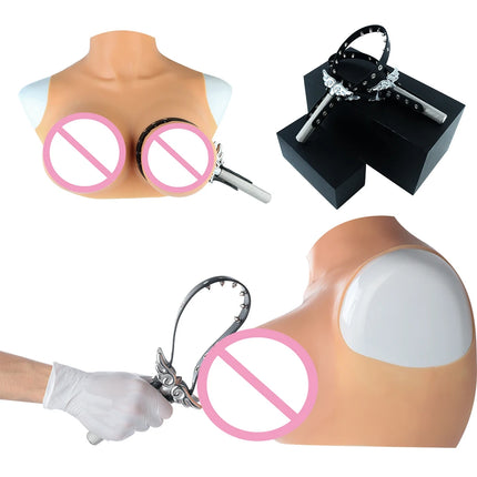 FRKO 3 In1 Breast Restraint Belt Women Sexy Traction Rope PU Whip Slave Adult Games Chest Stimulation SM Flirting Sex Toys 18+