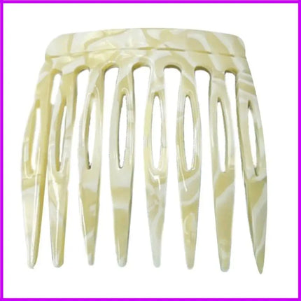 1PC French Hair Side Combs for Women Girls Acetate Hair Accesories Secure and Elegant Hold Hair Clip Hairpieces