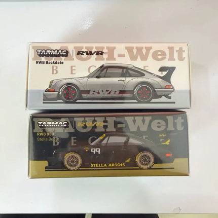 In Stock Tarmac Works 1:64 Porsche RWB Taiwan Expo Exclusive Die-Cast Car Model