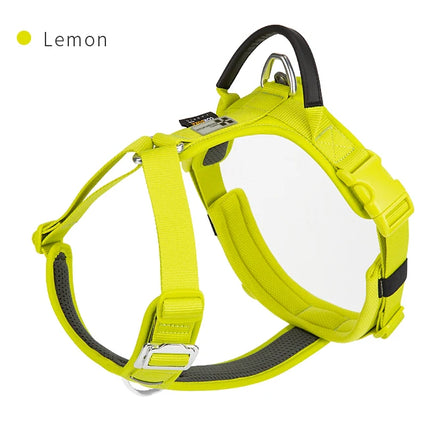 SMALL COMBINATION Large Dog Collar Harness and Leash Sets No-Pull Reflective Medium Dog Chest Vest Pet German Shepherd Training