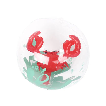 Inflatable Water Play Ball Watermelon Orange Three-dimensional Beach Ball Inflatable Toys Pool Racket Pool Party Decoration