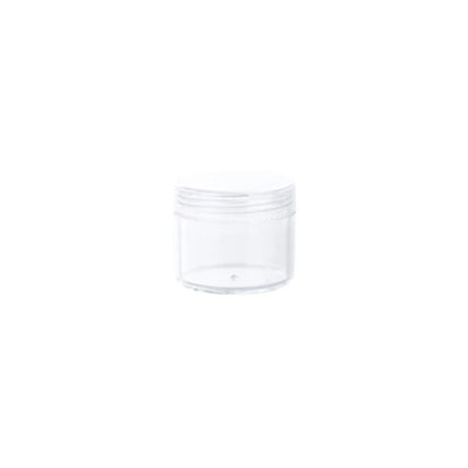 50pcs 5g 10g 15g 20g Mini Empty Clear Cosmetic Jars Refillable Travel Size for Eyeshadow Lip Gloss Cream Lotion Makeup Storage