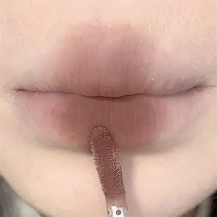 6 Color Long-Lasting Waterproof Matte Velvet Lip Gloss Mist Liquid Matte Lipstick Non-stick Cup Lip Glaze Lip Makeup Cosmetics