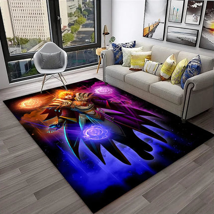 3D Classics Game Dota2 Gamer HD Carpet Rug for Home Living Room Bedroom Sofa Doormat Decor, Kids Play Area Rug Non-Slip Floor Mat