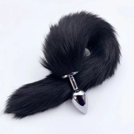 1pcs, BDSM Four size dog tail anal plug, animal tail butt plug, role-playing sex games, men and women sex toys