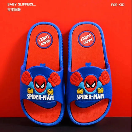Children's Slippers Cartoon Boys' Summer Home Shoes Boys Sandals Waterproof Anti-slip Kids Garden Shoes Size 24-39