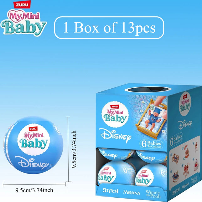 ZURU My Mini Baby Surprise Ball Mini Doll Collectible Mystery Capsule Toy   Miniature Collectibles Cute Baby Doll