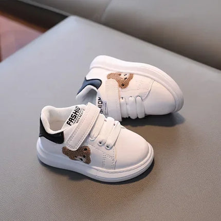 Baby Panda Sneakers Toddler Fashion Sports Shoes for Boys Girls Flats Walking Shoes Soft Sole Kids Sneakers