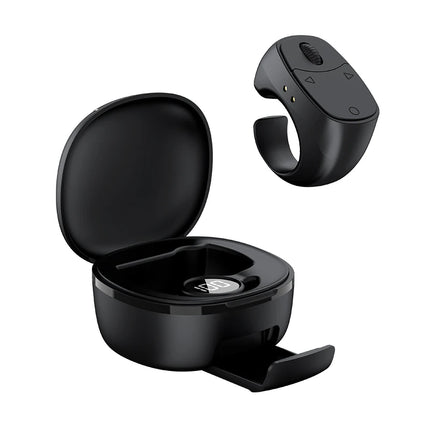 Hellodigi JX-12 Roller Fingertip Ring Remote Control Wireless Bluetooth Mobile Selfie Mice Video Automatic Page Turner Browsing